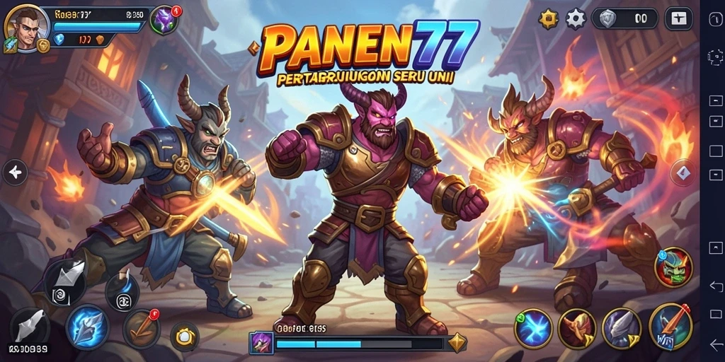 Gameplay seru dan mendebarkan dalam PANEN77.