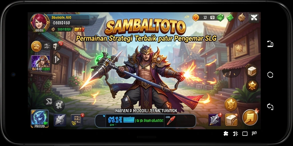 Screenshot permainan SLG yang menarik dan penuh aksi.