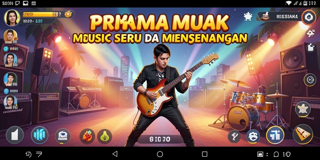 Gameplay seru dengan interaksi musik yang menarik di SD107.