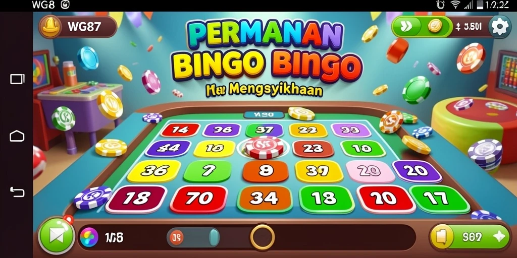 Tampilan Gameplay Seru dari WG87 - Game Bingo Interaktif.