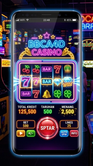 Screenshot aplikasi 'bbca4d' dengan antarmuka yang ramah pengguna.